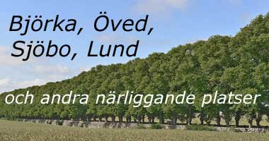 Närliggande platser.
