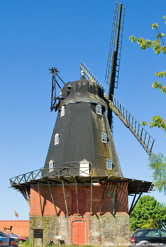 Möllan mitt i Sjöbo.