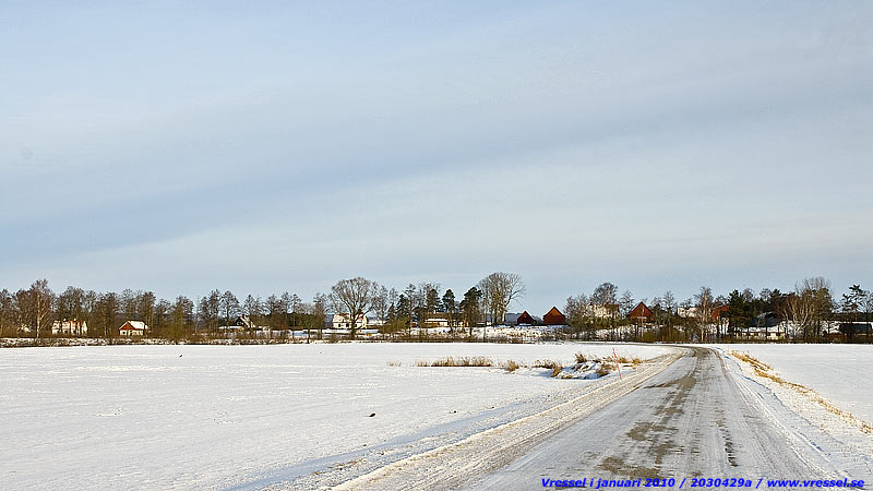 Vressel en januaridag 2010.