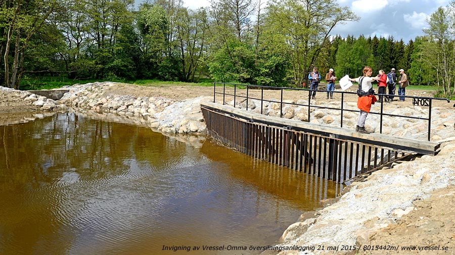 Invigning av Vressel-Omma �versilningsanl�ggning.