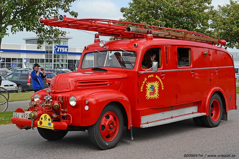 Veteranbrandbil i Sj�bo.