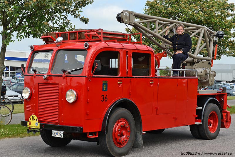 Veteranbrandbil i Sj�bo.