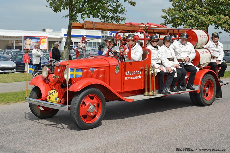 Veteranbrandbil i Sj�bo.