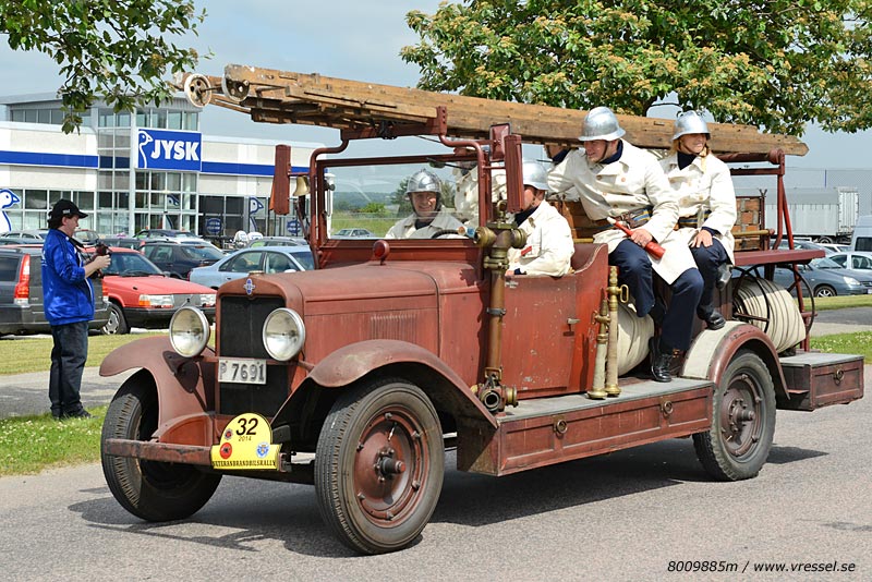 Veteranbrandbil i Sj�bo.