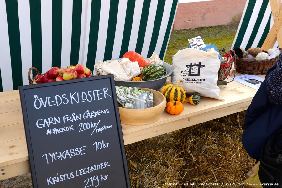 H�stmarknad p� �vedskloster.