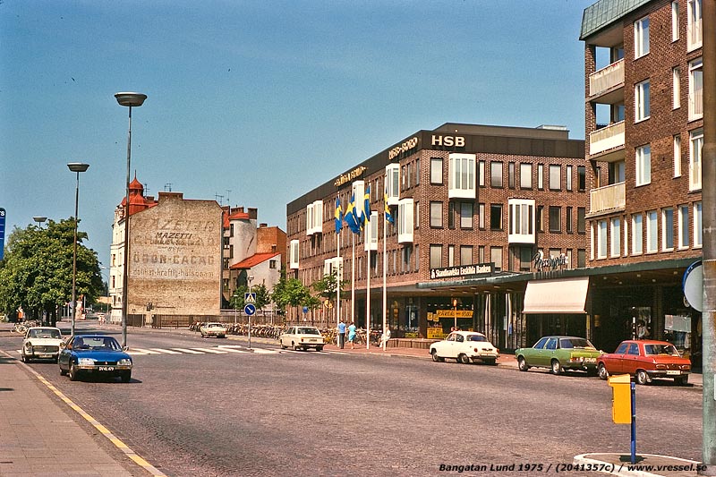 Bangatan, Lund 1975